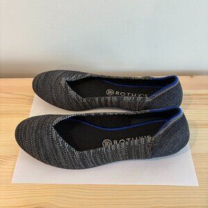 Size 10 Rothy's Granite Heather Ballet Flats